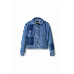 Chaqueta vaquera patch