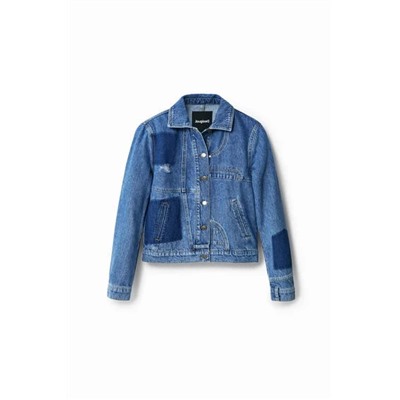 Chaqueta vaquera patch