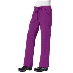koi Sapphire Four-Way Stretch Scrubs PETITE Cargo Pant