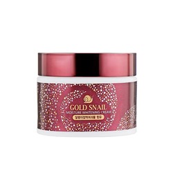 Gold Snail Moisture Whitening Cream, Осветляющий увлажняющий крем с муцином улитки и золотом