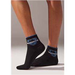 Kurze Socken Harry Potter mit Glitzer