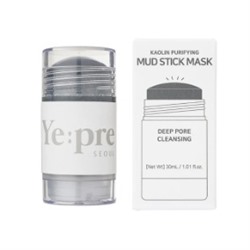 Yepre Kaolin Purifying Mud Stick Mask Глиняная маска-стик для глубокого очищения пор