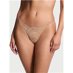 Twinkle Strap Lace V-String Panty