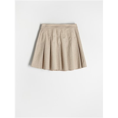 Jersey mini skirt