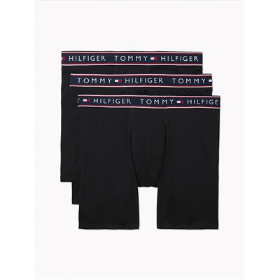TOMMY HILFIGER STRETCH COTTON BOXER BRIEF 3PK