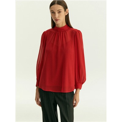 Блузка из шифона, B2646/spongia