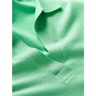 Oberteil im Polo-Stil aus Jersey
