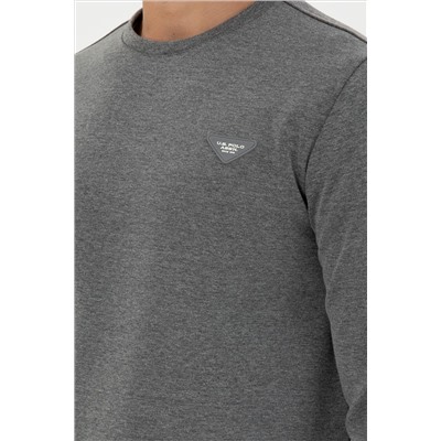 Erkek Antrasit Melanj Sweatshirt