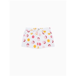 GIRLS DOTTY DENIM SHORTS
