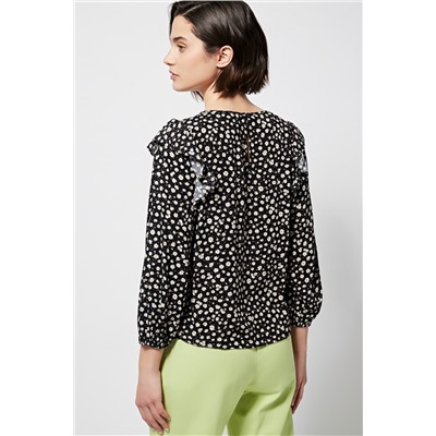 Blusa Negro y blanco