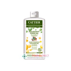 Cattier Moussant Familial Corps & Cheveux BIO 500ml