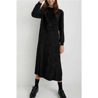 Vestido sudadera midi