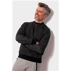 Sudadera Gris oscuro jaspeado