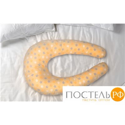 111060190-10З Многофункциональная подушка Comfy Baby 60х85 звезды бежевый