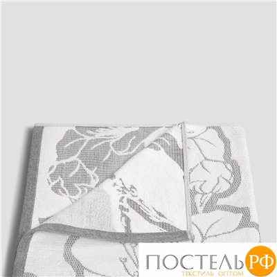 Togas АННАМИ серый с бел К-т полотенец 50х100/70х140, 100% хлопок, 550 г/м2