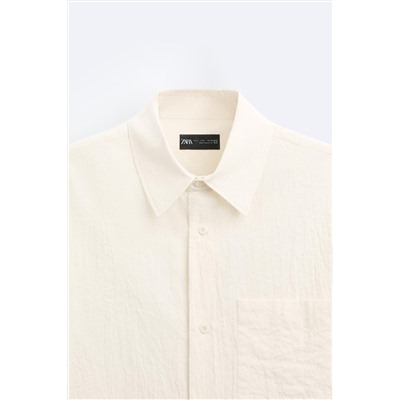 CAMISA EFECTO ARRUGADO