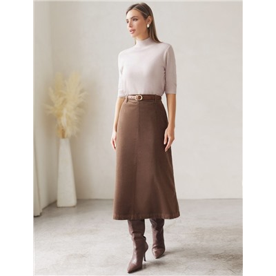 Джемпер тонкой вязки из хлопка с нейлоном