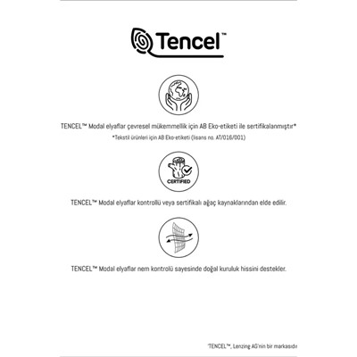 Loire Çift Kişilik Nevresim Takımı ( TENCEL™ ) - Bej