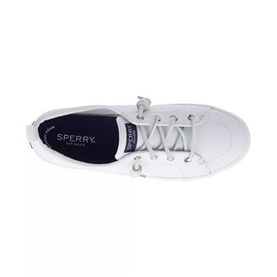 Sperry Women's Crest Vibe Leather Sneakers, Created for Macy's