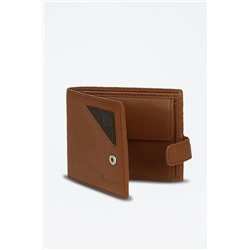 Cartera de piel Striking Beige