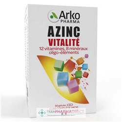 ArkoPharma Azinc Vitalité 60 gélules