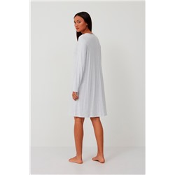 Camisón Gris claro jaspeado