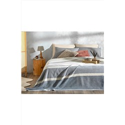 English Home Scotch Pentru O Singur? Persoan? P?tur? 150x200 Cm Bleumarin-gri TYC00593490819