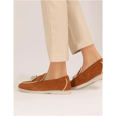 Taba Loafer Ayakkabı
