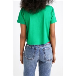 Camiseta cropped arty