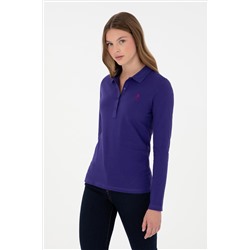 Kadın Mor Basic Sweatshirt