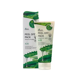 EKEL Peel off pack Aloe Маска-пленка с экстрактом алоэ 180мл