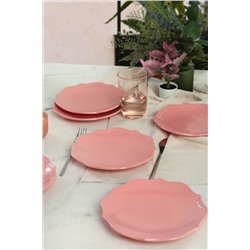 Keramika Pembe Romeo Pasta Tabağı 21 Cm 6 Adet 550 PT002021F550A0000000APD100
