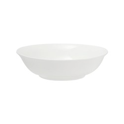 Тарелка суповая, 20х6 см, фарфор P, белая, White Basics, 63211