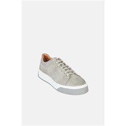 Avva Erkek Gri %100 Deri Bağcıklı Esnek Taban Sneaker Ayakkabı A32y8007 A32Y8007
