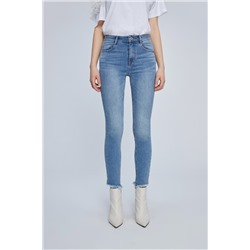 Vaquero slim fit 7/8 Azul