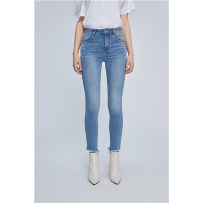 Vaquero slim fit 7/8 Azul