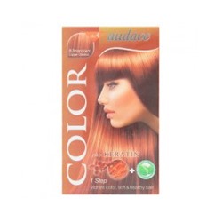 Крем-краска для волос с кератином Audace, оттенок "Медный" / Audace Color Plus Keratin No.4 Copper Chestnut Hair Colorant 1 Set