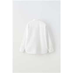 LINEN-BLEND SHIRT
