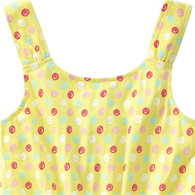 Mädchen Jumpsuit mit bunten Pünktchen