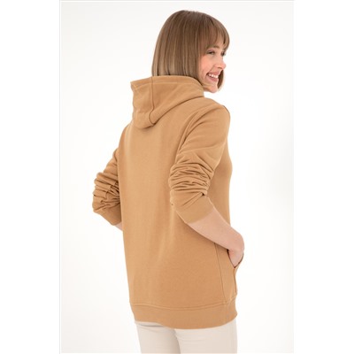 Erkek Camel Sweatshirt