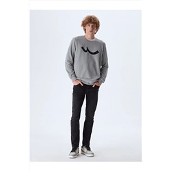 LtbLogolu Gri Sweatshırt