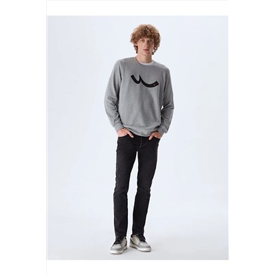 LtbLogolu Gri Sweatshırt