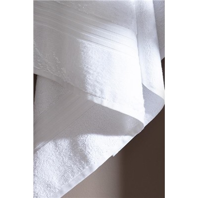 Martha Yüz Havlusu (TENCEL™) - Beyaz - 50x80 cm