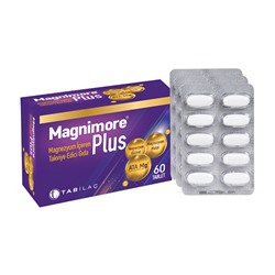 Пищевая добавка Magnimore Plus, содержащая магний, 60 капсул