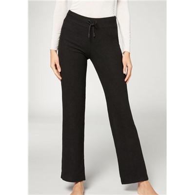 Straight Leggings mit Cashmere