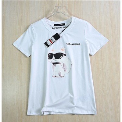 Хлопковая футболка KARL LAGERFEL*D ОРИГИНАЛ!