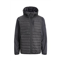 Anorak con capucha Gris