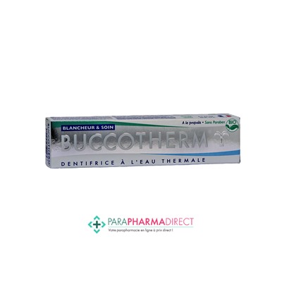 Buccotherm Dentifrice Blancheur et Soin 75ml