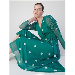 Gepunktetes Kleid