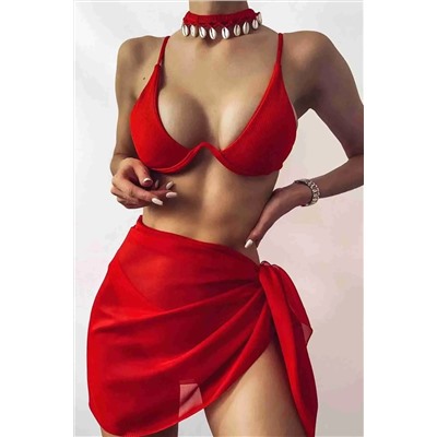 voops, Tül Pareo Kırmızı